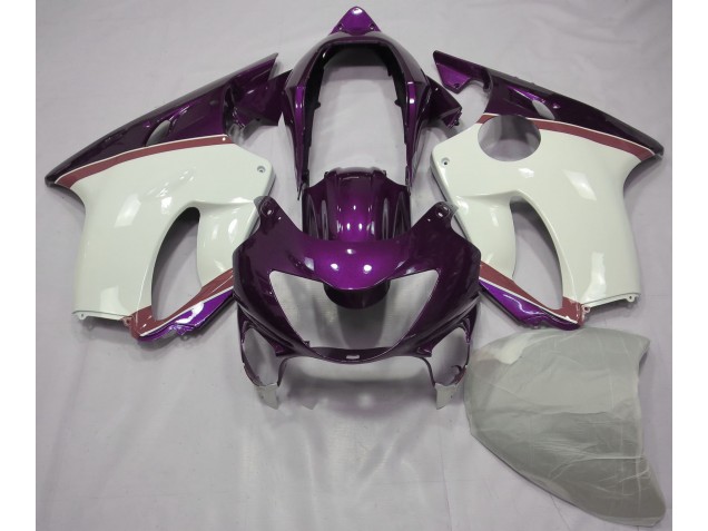 1999-2000 Mood Purple and Grapefruit Honda CBR600 F4 Motorcycle Fairing