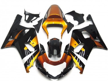 2001-2003 Bronze and Black OEM Style Suzuki GSXR 600-750 Motorcycle Fairing