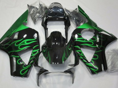 2002-2003 Green Flame Honda CBR954RR Motorcycle Fairing
