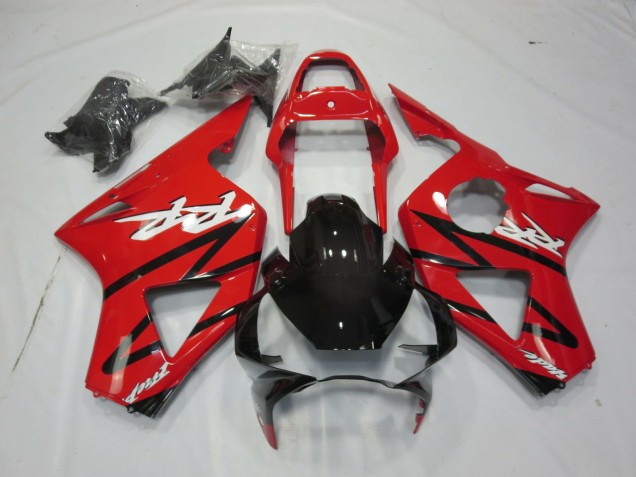 2002-2003 Red and Black 2 Honda CBR954RR Motorcycle Fairing