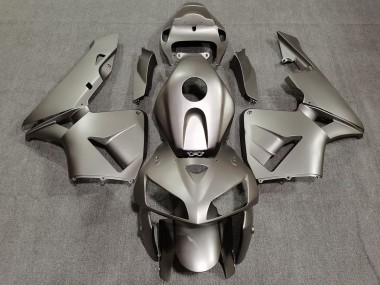2005-2006 Matte Silver Honda CBR600RR Motorcycle Fairing