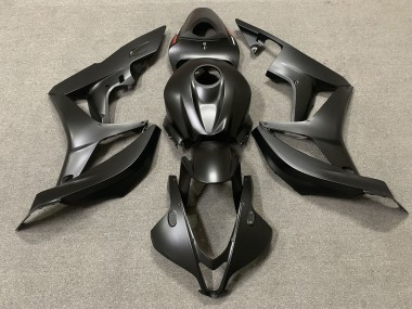 2007-2008 Matte Black Honda CBR600RR Motorcycle Fairing