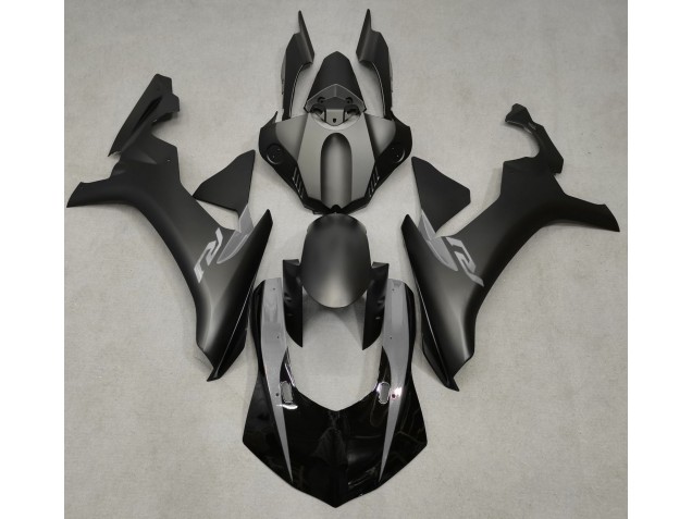 2015-2019 Matte Black & Grey Yamaha R1 Motorcycle Fairing